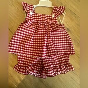 Classic whimsy set smock 3T